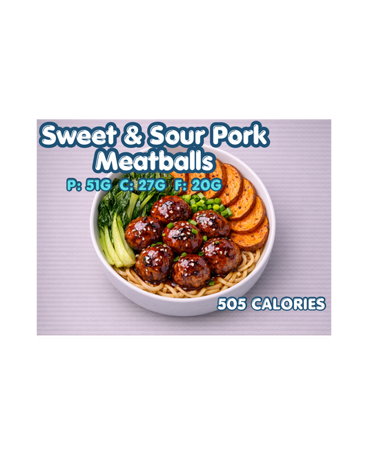 Sweet & Sour Pork Meatballs